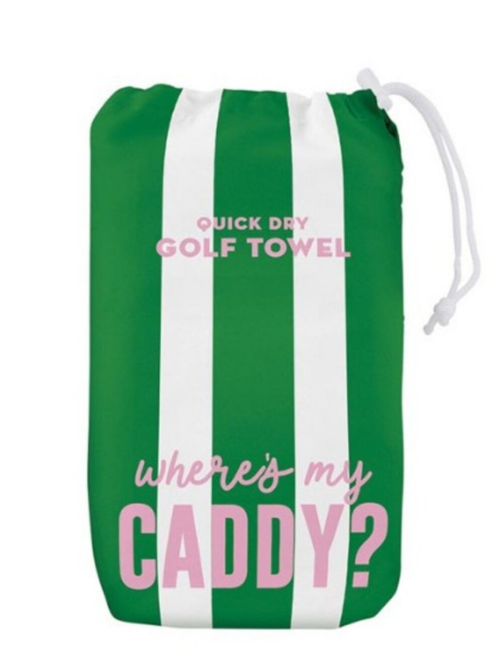 Quick Dry Golf Towel - Where's My Caddy, NWT - Picture 2 of 2